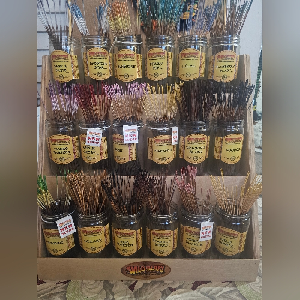 Wild berry incense sticks bundle add on!